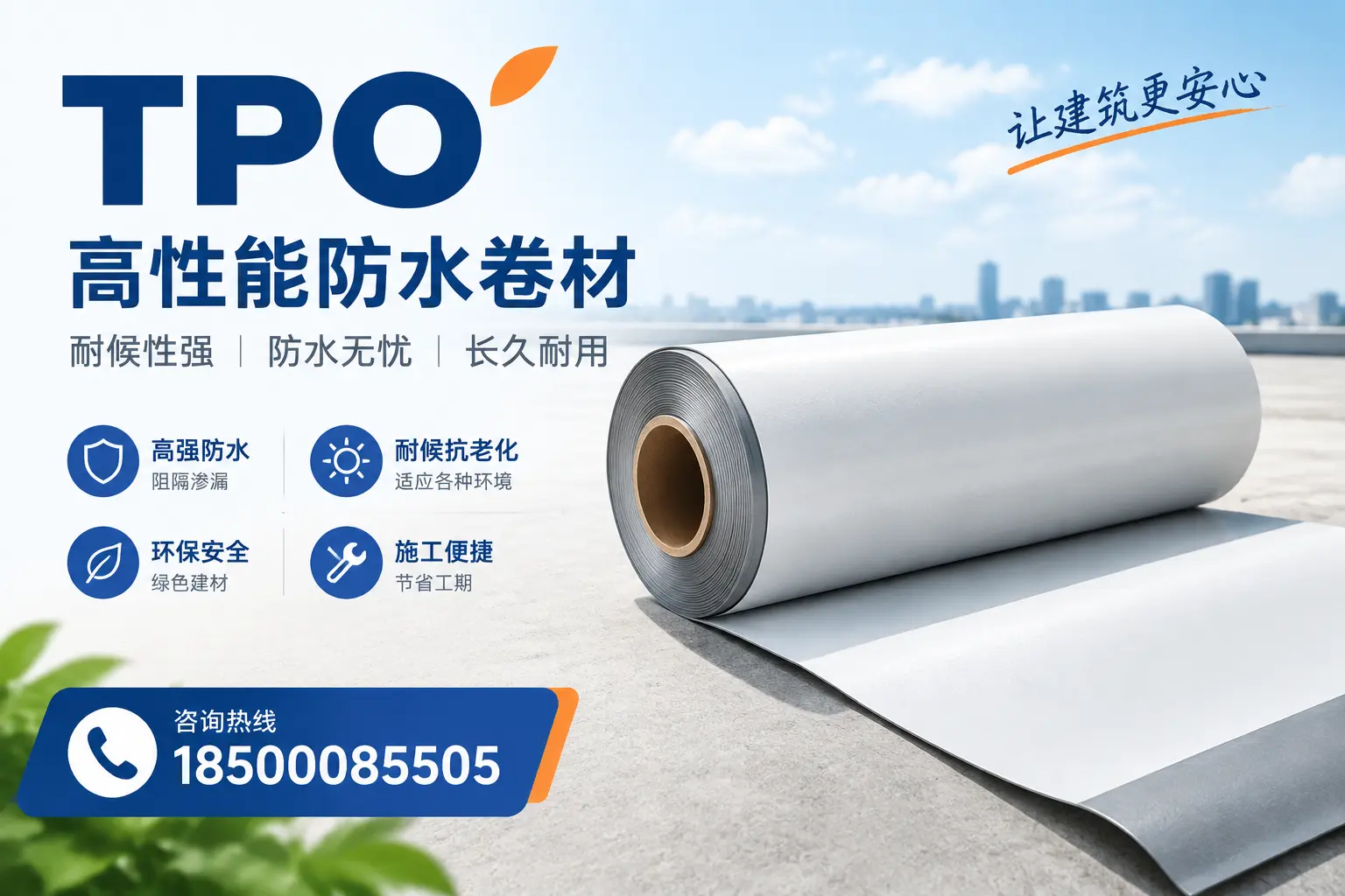 TPO材料在石嘴山的应用及其优势解析